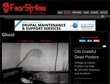 Tablet Screenshot of fearstrikes.com